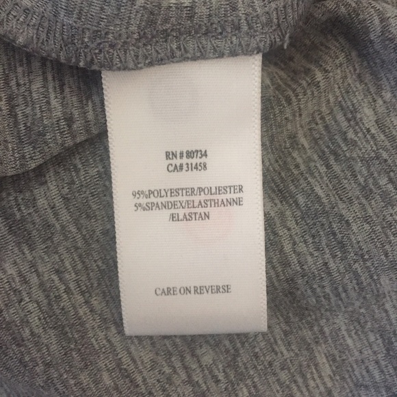 To the Max Grey Ruffle Front Top Size XS - Picture 6 of 6